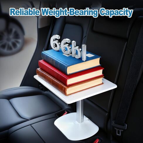 Car Desk for Laptop Passenger Seat- Adjustable Car Seat Tray Table for Work & Eating Universal Lap Desk for Front or Rear Seat in Saudi Arabia