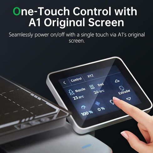 شريط إضاءة LED BIQU Panda Lux متوافق مع طابعات Bambu-Lab P1P/P1S/X1C/X1E ثلاثية الأبعاد 5 فولت 0.3 أمبير، شريط إضاءة LED، تركيب مغناطيسي in Kuwait