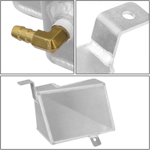 Auto Dynasty Aluminum Radiator Coolant Expansion Overflow Tank Reservoir Compatible with Mazda Miata 1990-1997 in Saudi Arabia