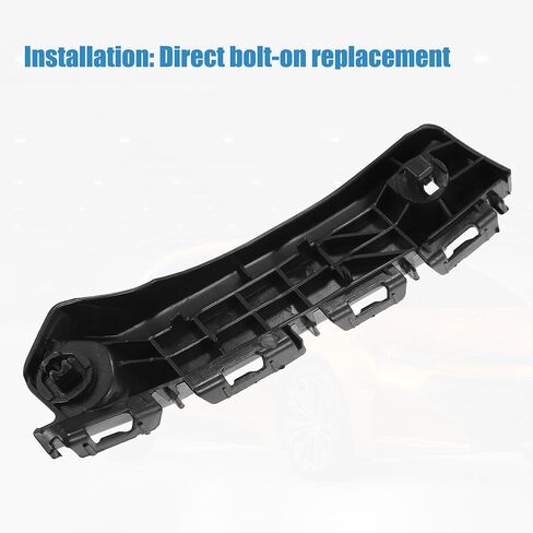 uxcell 1 Pair Left and Right Side Front Bumper Bracket No.5253652080/5253552110 for Toyota Yaris 2012 2013 2014 in Saudi Arabia