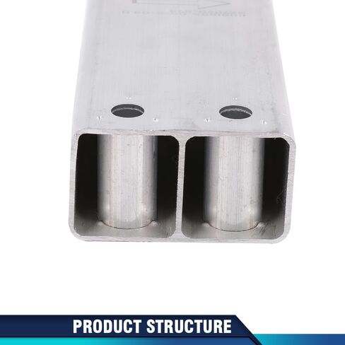 PIT66 Front Lower Pair Reinforcement Bar Rail Extension Bracket Compatible with Tesla Model 3/Y 2017 2018 2019 2020 2021 2022 2023 1109193-00-C in Saudi Arabia