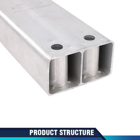 PIT66 Front Lower Pair Reinforcement Bar Rail Extension Bracket Compatible with Tesla Model 3/Y 2017 2018 2019 2020 2021 2022 2023 1109193-00-C in Saudi Arabia