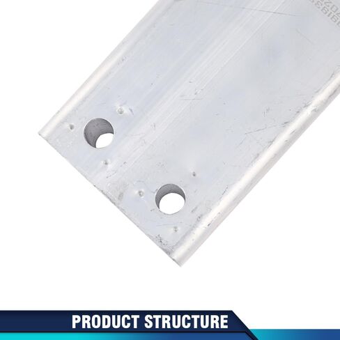 PIT66 Front Lower Pair Reinforcement Bar Rail Extension Bracket Compatible with Tesla Model 3/Y 2017 2018 2019 2020 2021 2022 2023 1109193-00-C in Saudi Arabia