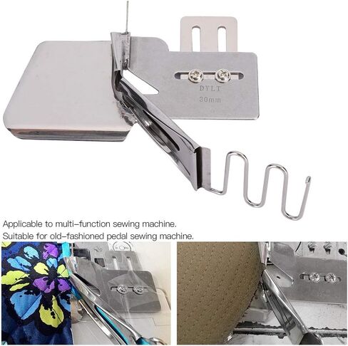 Industrial Stainless Steel Sewing Hemmer, Resistant, Durable, for Lockstitch & Computer Controlled Machines, 7 Sizes, for All Sewing Machines in Saudi Arabia