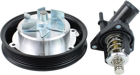 Water Pump with Thermostat Kit for Cadillac Escalade ESV 2015-2020, Chevrolet Silverado 1500 2014-2018, Suburban 2015-2020, Tahoe 2015-2020, GMC Sierra 1500 2014-2018, Yukon 2015-2020 in Saudi Arabia