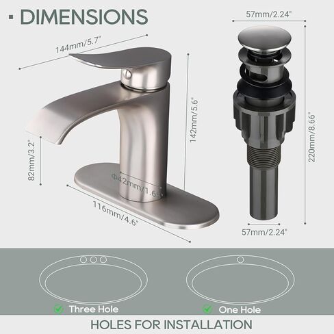 طويل القامة سفينة بالوعة صنبور الحمام شلال صنبور نحى النيكل الانتهاء من مقبض واحد ماتي الأسود الغرور الحمام صنبور حوض خلاط صنبور مع خرطوم إمدادات المياه واستنزاف بالوعة المنبثقة in Kuwait