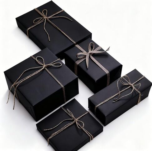 Brown Kraft Wrapping Paper Roll 11.8in x 196.85in Gift Wrap for Flowers DIY Crafts Packing Moving Shipping Gift Wrapping in Saudi Arabia