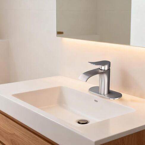 طويل القامة سفينة بالوعة صنبور الحمام شلال صنبور نحى النيكل الانتهاء من مقبض واحد ماتي الأسود الغرور الحمام صنبور حوض خلاط صنبور مع خرطوم إمدادات المياه واستنزاف بالوعة المنبثقة in Kuwait