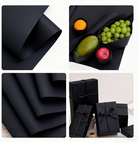 Brown Kraft Wrapping Paper Roll 11.8in x 196.85in Gift Wrap for Flowers DIY Crafts Packing Moving Shipping Gift Wrapping in Saudi Arabia