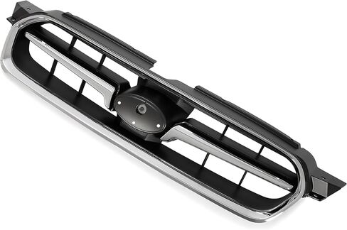 شبكة أمامية HECASA متوافقة مع 2004-2007 Subaru Legacy Bumper Grill فضي + أسود لاستبدال 91121AG12B SU1200129 91121AG010 in Saudi Arabia