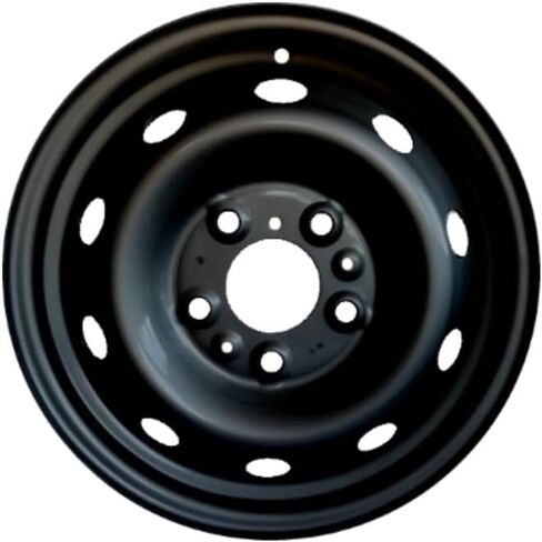 حافة عجلة من الفولاذ الأسود مقاس 16 بوصة 16 × 6 بوصة مُجددة من المصنع OEM لـ 2014-2024 دودج بروماستر 1500 2500 3500 | 2534 in Saudi Arabia