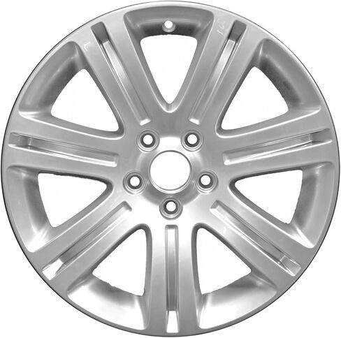 18 Alloy Wheel - 7 I-Spoke Silver Rim | 18x7, 5x114.3 Bolt Pattern, 40mm Offset | Compatible with 2010 Chrysler Sebring | 2011-2013 Chrysler 200 Sedan in Saudi Arabia
