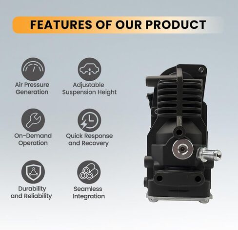 مضخة ضاغط تعليق هوائي من MILLISEC متوافقة مع 2010-2019 Jaguar XJ/Jaguar XJR/Jaguar X351 Car OEM يستبدل # C2D5825، C2D31933، C2D26813 in Saudi Arabia