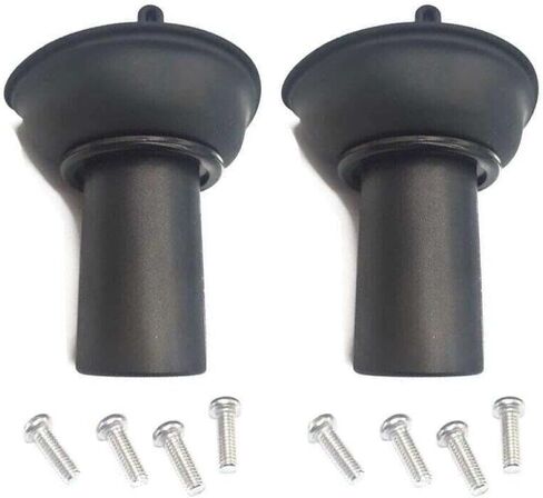 2PCS Carburetor Piston Plunger Diaphragm Compatible With XL650 XL650V Transalp 2000-2006 Motorcycle Fits Models Using Same Spec Parts in Saudi Arabia