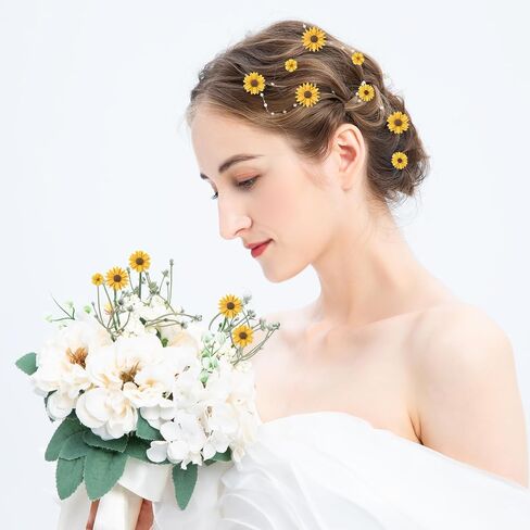 Luckforest Miniature Resin Sunflowers, 60 Pcs 4 Sizes Mini Sunflower Flatback Embellishments for DIY Crafts Accessories Scrapbooking Phone Cases in Saudi Arabia