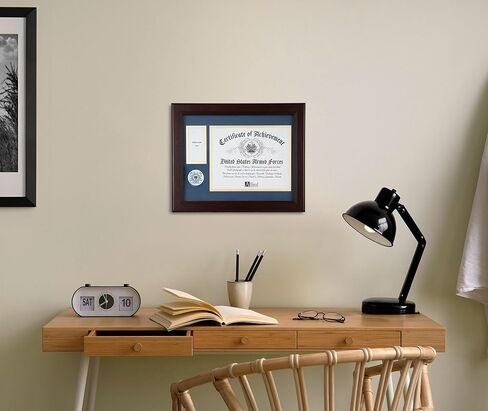 Allied Frame US Navy Medal and Award Certificate Frame - 8 x 10 Opening in Saudi Arabia