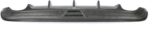 HECASA Rear Bumper Diffuser Compatible with 2016-2019 Nissan Altima Lower Bumper Lip Spoiler Splitter Shark Fins Valance Carbon Fiber Color Plastic ABS in Saudi Arabia