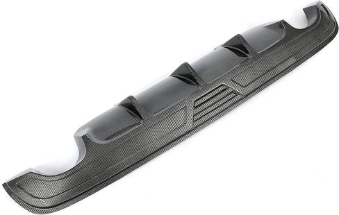 HECASA Rear Bumper Diffuser Compatible with 2016-2019 Nissan Altima Lower Bumper Lip Spoiler Splitter Shark Fins Valance Carbon Fiber Color Plastic ABS in Saudi Arabia