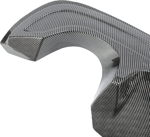 HECASA Rear Bumper Diffuser Compatible with 2016-2019 Nissan Altima Lower Bumper Lip Spoiler Splitter Shark Fins Valance Carbon Fiber Color Plastic ABS in Saudi Arabia