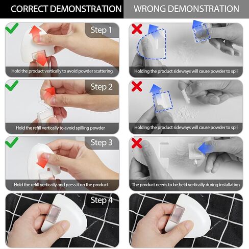1PC Tailor's Chalk with Dispensing Wheel, Sewing Chalk Markers Ideal for Fabric, Leathers, Cotton, Suede, Quilting Supplies and Sewing Accessories, Refillable and Washable (White Triangle) in Saudi Arabia