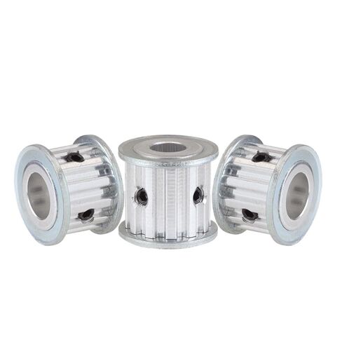 XL 10T Teeth Pitch 5.08mm AF Shape Bore Size 4/5/6/6.35/8mm Aluminum Alloy Pulley Wheel Belt Width 10/15mm 1Pcs(6.35 mm,Belt Width 15 mm) in Kuwait