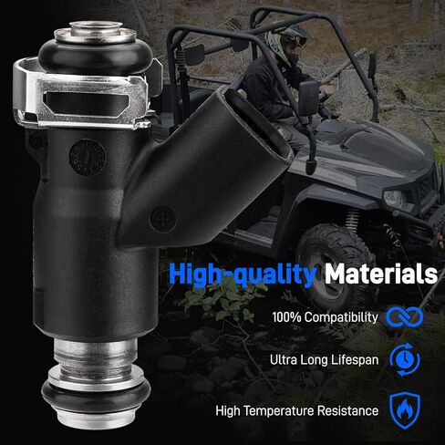 JERBOR Fuel Injector 25377440 Fit for CFMOTO Cforce 800 800 XC, for Uforce 800, for Zforce 800 Trail 800XC EX X8 Z8 Sport Replace 0800-171000 (4 Holes) in Saudi Arabia