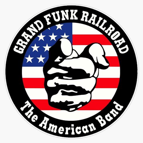 Grand Funk Railroad نحن فرقة أمريكية. ملصق ملصقات للسيارة متعددة الأشكال ملصق حائط من الفينيل‏ 5" in Saudi Arabia