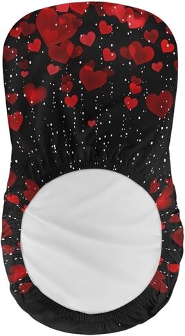Black Bar Stool Chair Cover of 4 Slip Resistant Seat Covers Chair Cover Protecter with Low Short Back for Dining Room in Saudi Arabia