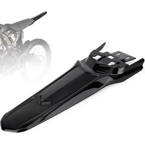 حاجز أمامي لـ SurRon Light Bee X/S/Segway X160 X260، واقي الطين للدراجة الترابية للدراجات النارية الكهربائية على الطرق الوعرة، حاجز أمامي بلاستيكي أسود (لا يناسب شوكة RST) in Kuwait