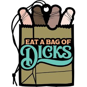 Eat A Bag Of Dicks Air Freshener in Saudi Arabia