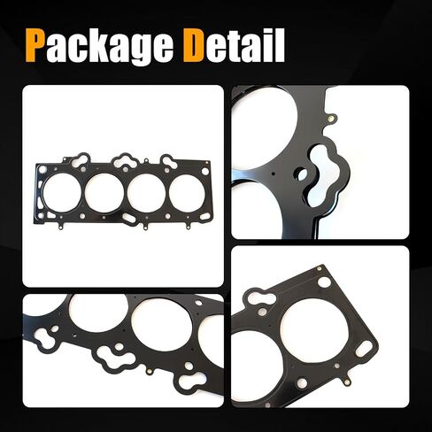 حشية رأس الأسطوانة AUCERAMIC 22311-23700 61-53970-00 تناسب Hyundai Elantra/Tiburon/Tucson 2001-2012، Kia Soul/Spectra/Spectra5/Sportage 2.0L 2004-2011 in Saudi Arabia