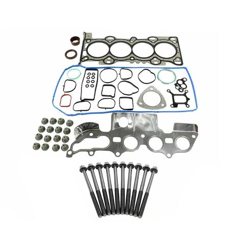 مجموعة حشية رأس الأسطوانة DNJ HGB484 مع مجموعة مسامير الرأس لـ 2009-2015 Ford، Mazda، Mercury 3، 5، 6 2.5L L4 16V DOHC 2488cc in Saudi Arabia