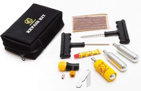 Motorcycle Atv UTV Co2 Fill Tire Repair Plug Tool Kit in Saudi Arabia