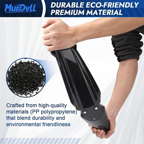 Front Fender for SurRon Light Bee X/S/Segway X160 X260, Dirt Bike Mudguard Mud Guard for Off-Road Electric Motorcycle, Black Plastic Front Fender (Not Fits RST Fork) in Saudi Arabia