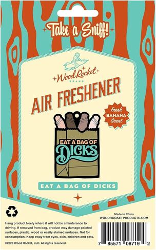 Eat A Bag Of Dicks Air Freshener in Saudi Arabia