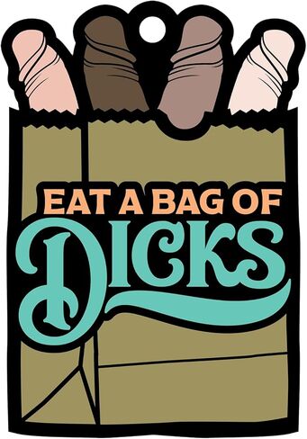 Eat A Bag Of Dicks Air Freshener in Saudi Arabia