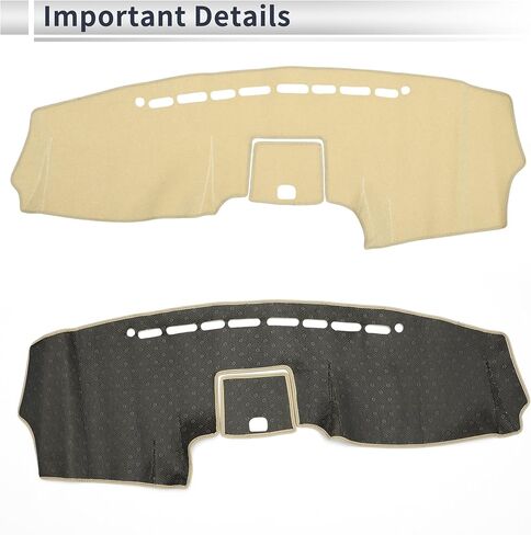 Interior Dash Cover for Hyundai Santa Fe 2007-2012 Non-Slip Dashboard Carpet Mat Polyester Silicone in Saudi Arabia
