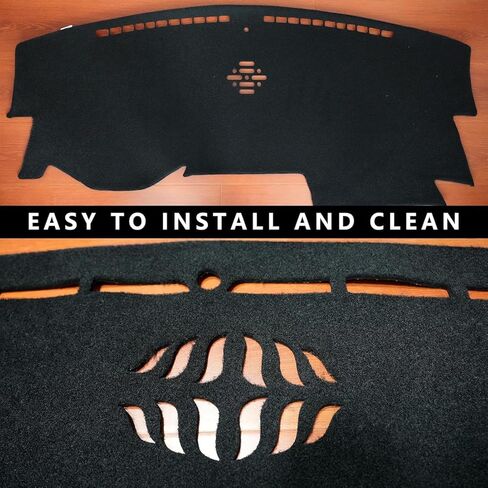 Dashboard Cover Custom Fit for 2022 2023 2024 (Not Fit 2025) Hyundai Ioniq5 Ioniq 5 Without HUD Suede Dash Cover Mat Pad Sunshade Glare UV Rays Protector Accessories in Saudi Arabia