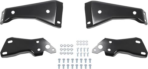KUAFU Rear Bumper Inner & Outer Bracket Compatible with 1988-2000 Chevrolet Chevy GMC Suburban C/K 1500 2500 3500 Blazer Tahoe Yukon Fleetside/Styleside GM1166106 GM1167106 GM1166111 GM1167111 in Saudi Arabia