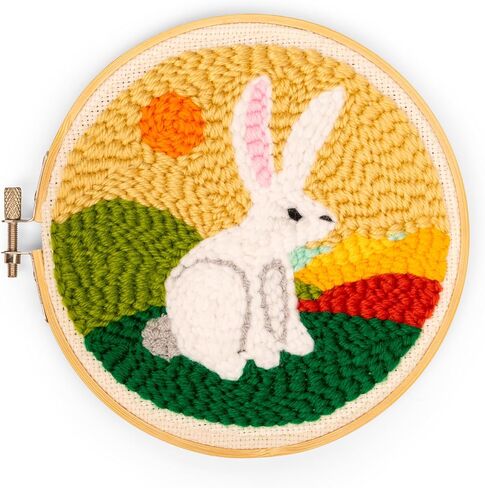 Kikkerland Punch Needle - Fox - Includes Everything Needed in Saudi Arabia