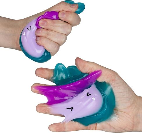 ORB Tabalicious Snarkies TABA Squishy Bunny Cutie Toy - Fun Halloween TABA Squishy Toys - Cute Soft, Sticky Purple Hair Bunny Animal Squishies - Kawaii Sensory Fidget Toys for Kids and Adult in Kuwait