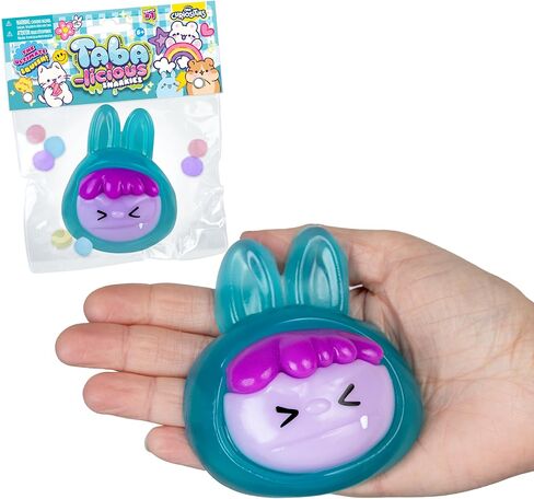 ORB Tabalicious Snarkies TABA Squishy Bunny Cutie Toy - Fun Halloween TABA Squishy Toys - Cute Soft, Sticky Purple Hair Bunny Animal Squishies - Kawaii Sensory Fidget Toys for Kids and Adult in Kuwait