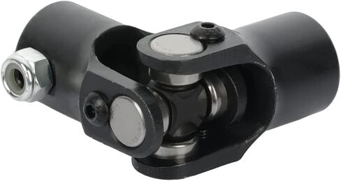 SCITOO U-Joint Steering 5/8"-36 Spline X 3/4" DD Single Steering Shaft U Joint Coupler Black Universal Coupling in Saudi Arabia