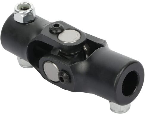 SCITOO U-Joint Steering 5/8"-36 Spline X 3/4" DD Single Steering Shaft U Joint Coupler Black Universal Coupling in Saudi Arabia