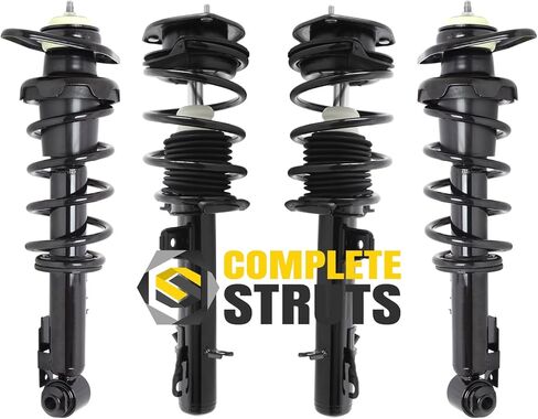 COMPLETESTRUTS - مجموعات الدعامات الأمامية والخلفية الكاملة مع استبدال نوابض لولبية لسيارة Mini Cooper 2007-2015 - مجموعة من 4 قطع in Saudi Arabia