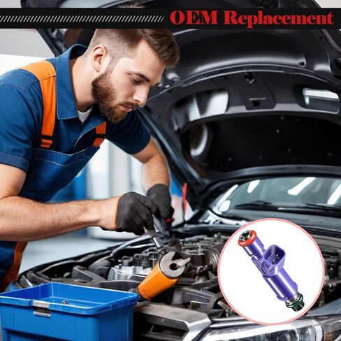 حاقن الوقود 9L3Z9F593E مجموعة من 8 قطع متوافقة مع Ford F-150 2009 2010، لـ Mustang 2009-2010 V8 4.6L حاقنات السيارات in Saudi Arabia