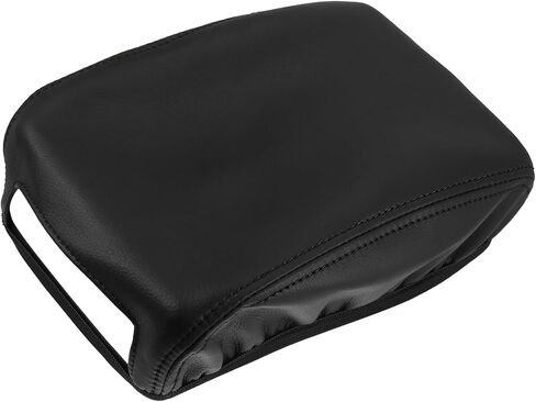 ACROPIX Black Faux Leather Armrest Protector Cover Pad Replacement for Mazda 6 2014-2018 Black Stitches Car Parts in Saudi Arabia