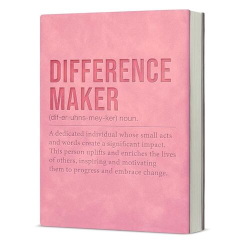 Difference Maker Gifts Journal Notebook, Thank You Appreciation Gifts for Coworkers Boss Mentor Leader Teacher-Purple in Saudi Arabia