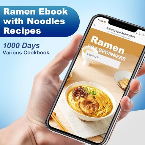 مجموعة أوعية YTLEMON Ramen من السيراميك، مجموعتان من أوعية تقديم يابانية كبيرة سعة 34 أونصة مع عيدان تناول الطعام وملاعق Pho، أواني طعام للشقق الجديدة مناسبة كهدايا هووسورمينغ (أزرق) in Saudi Arabia