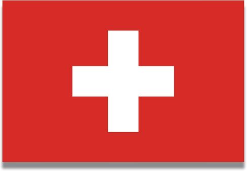 ملصق مغناطيسي للسيارة Magnet Me Up Switzerland ذو العلم السويسري، 4x6 بوصة، مغناطيس سيارات عالي التحمل للسيارة والشاحنات وسيارات الدفع الرباعي in Saudi Arabia